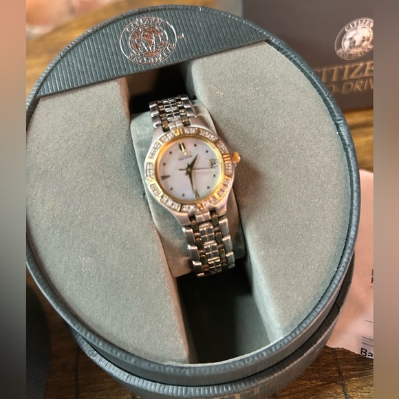 Citizen Eco Drive Woman’s Two Tone Watch - Picture 3 of 10